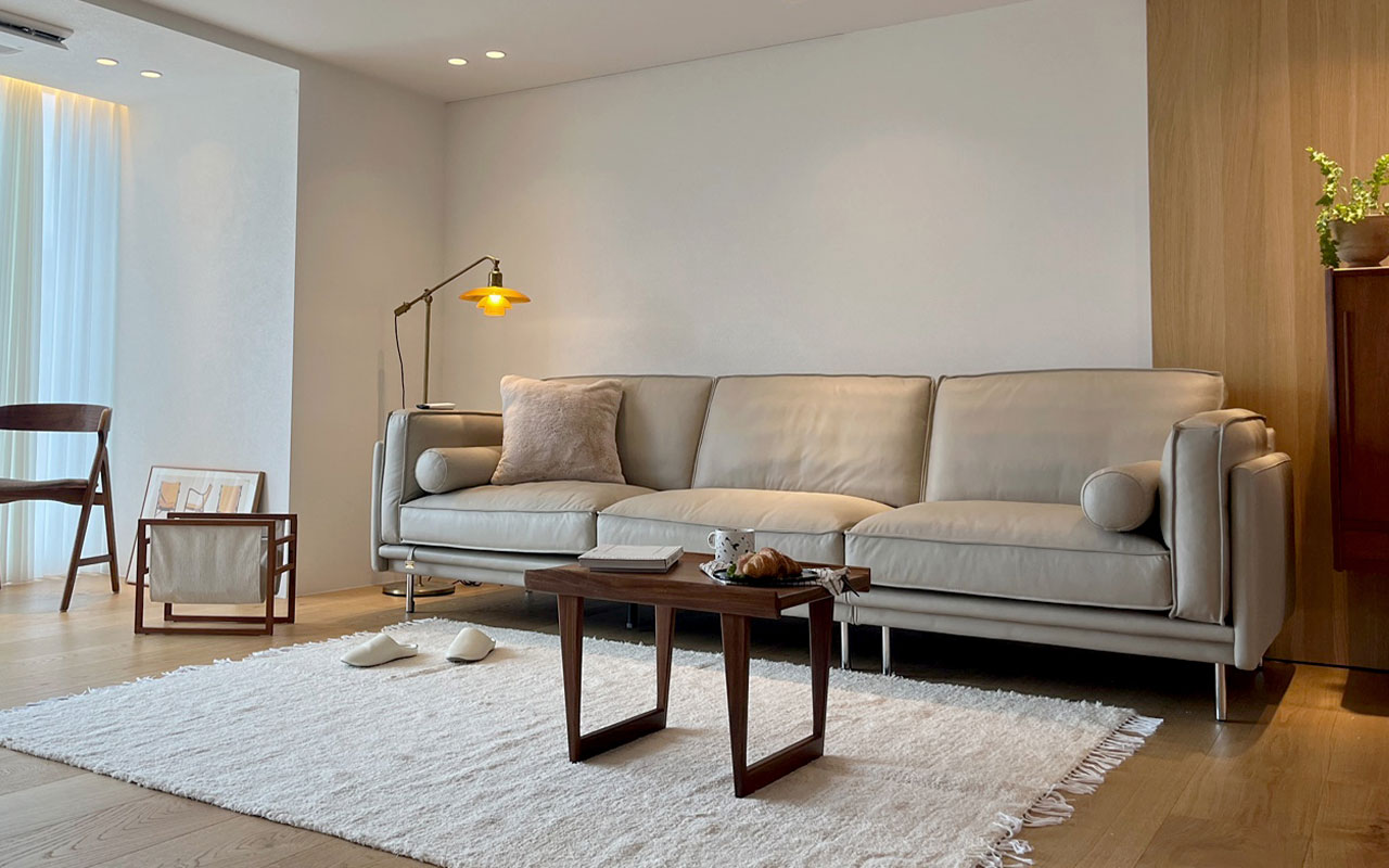 필로우톡 소파를 거실에 배치해본 후기