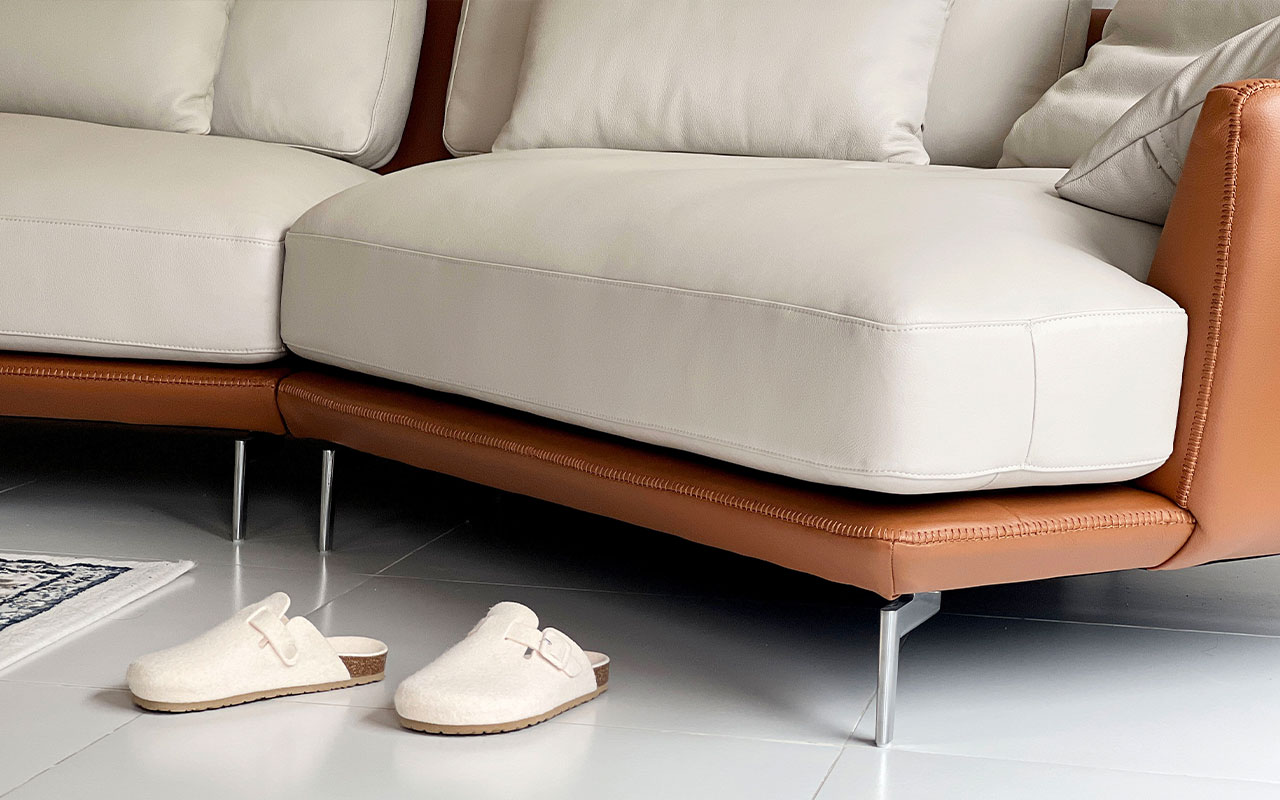 Pillowtalk Sofa Side View